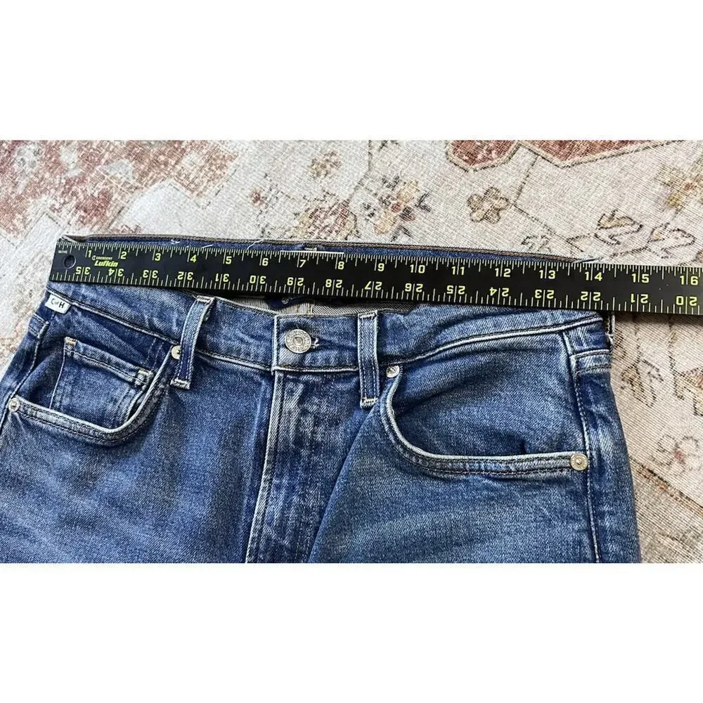 Citizens of Humanity Loli Mid Rise Baggy Palazzo Wide Leg Denim Jeans Size 25 - Picture 4 of 9